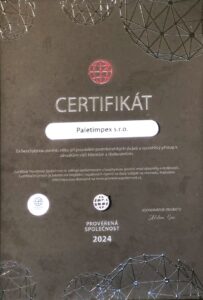 Prověřená společnost 2024